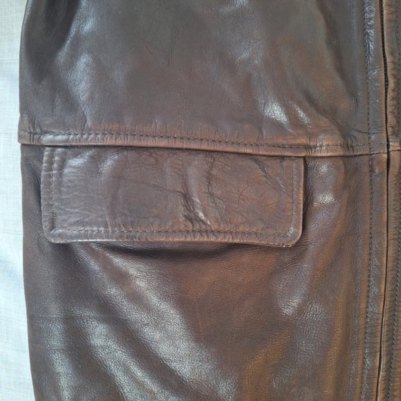 Vintage Jackpot Leather Jacket by Carli Gry Made in Denmark - Picture 11 of 14